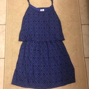 Alya blue strapy dress.
